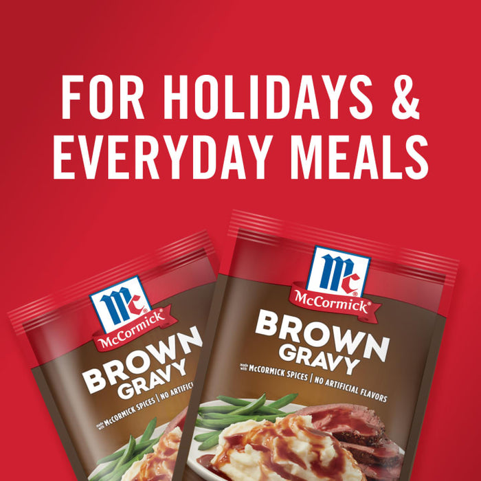 McCormick® Brown Gravy Mix, 0.87 oz (6-Pack)