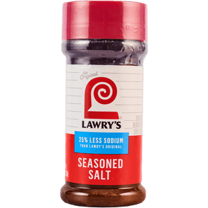 Lawry's® 25% Less Sodium Seasoned Salt, 8 oz