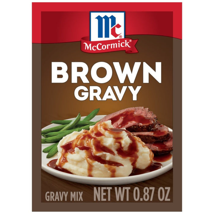 McCormick® Brown Gravy Mix, 0.87 oz (6-Pack)